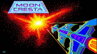 [Amstrad CPC] Moon Cresta - Longplay