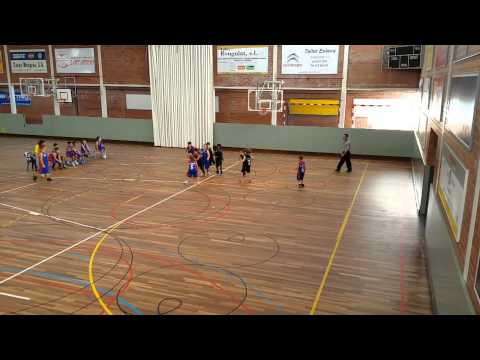 CB Llagostera 29 - 38 CB Amer-Cellera (25-10-2014) Premini Mixte
