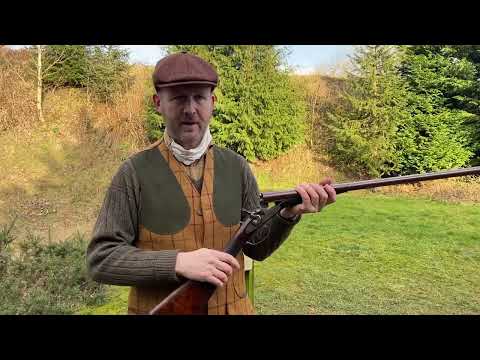 William Powell 1864 lift-lever hammer gun