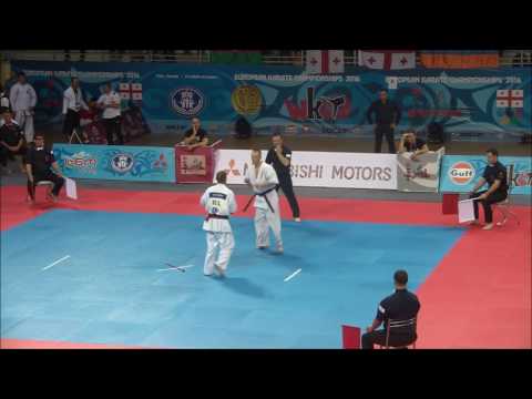 EC2016 Men -65kg Georgi Lotarov Bulgaria AKA Vs Anthony Sénéchal France SHIRO