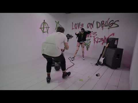 KATE KLEIN - Love On Drugs (Behind The Scenes)