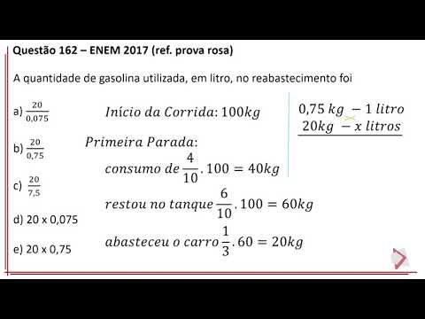ENEM 2017 - Questão 162 Prova Rosa - Q.173 Azul - Q.169 Amarela - Q.177 Cinza