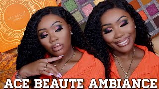 NEW ACE BEAUTE AMBIANCE PALETTE REVIEW/FIRST IMPRESSION | ASK WHITNEY