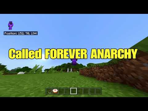 Minecraft bedrock anarchy realm (code in video)