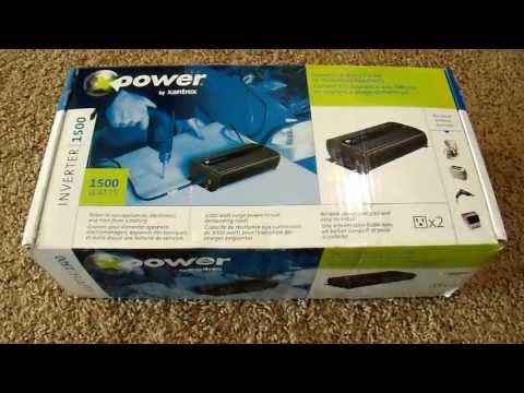Testing the Efficiency of Inverters - Xantrex XPower 1500 watt