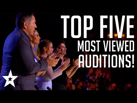 TOP 5 MOST VIEWED Auditions from Britain's Got Talent 2022! | Got Talent Global