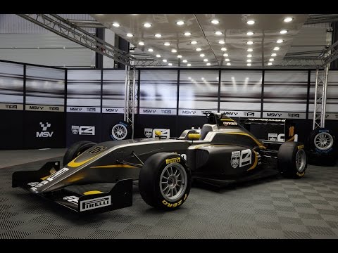 2016 BRDC F4 Car Launch - The Tatuus Cosworth MSV F4-016