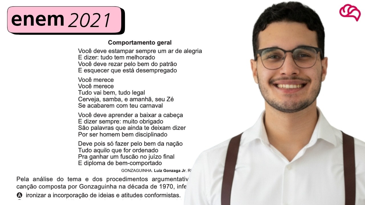 Resolução em Vídeo — Questão 37 ENEM 2021