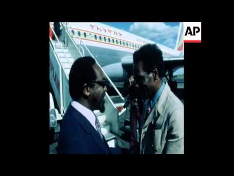 SYND 15 8 77 ETHIOPIAN FOREIGN MINISTER SPEAKS