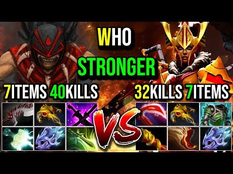 Super Hard Carry Battle [Bloodseeker] Vs [Legion Commander] The Flash Vs Monster Damage Hacker DotA