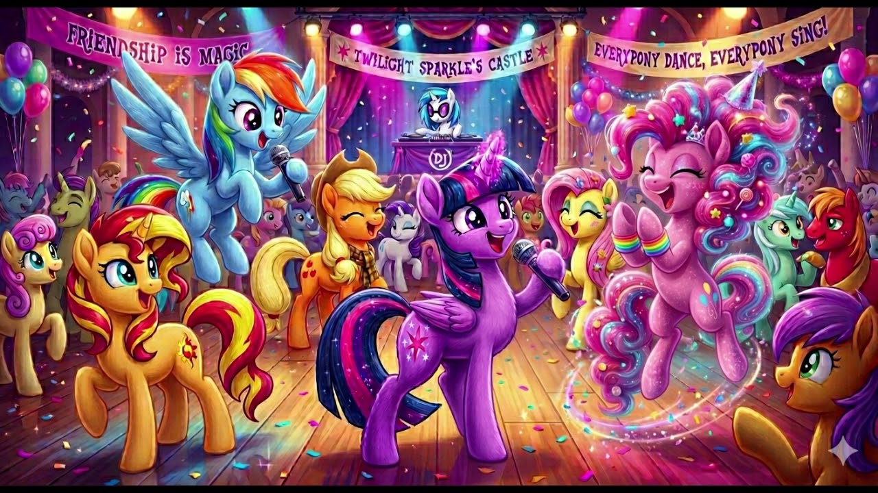 Everypony dance, everypony sing