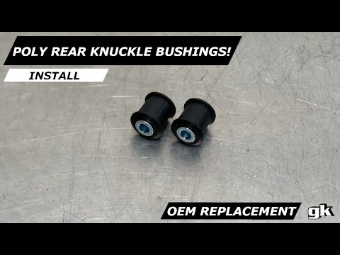 Gktech Polyurethane S R Z Chassis Rear Knuckle Bushes – Install