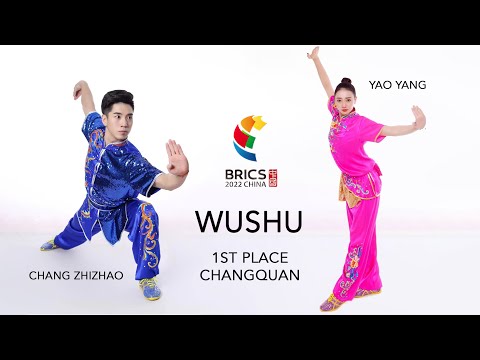 Yao Yang & Chang Zhizhao - 1st Place Changquan - 2022 Brics Games