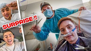 JE VAIS À L'HÔPITAL POUR COIFFER UN ABONNÉ!!! (c'est une surprise)