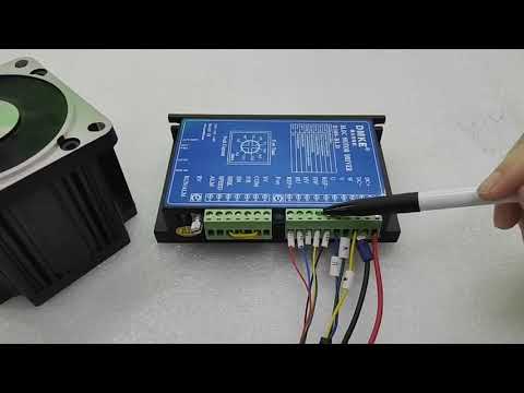 DMKE motor D300 BLD controller wire connection