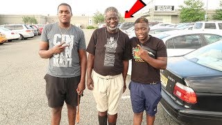 Hangin out with a Homeless Man for a Day *Very Emotional*