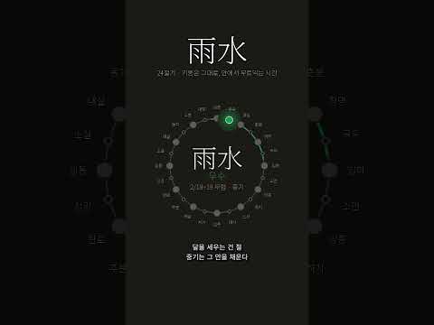 달력은 넘어갔는데 사주의 달은 그대로 | 우수(雨水)