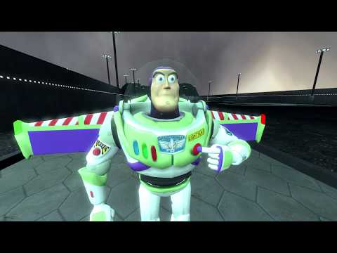 Buzz Lightyear vs Solid Snake (remastered SFM remake)