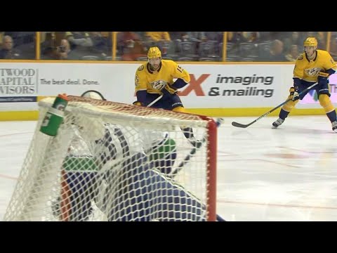 Predators score, Canucks answer just 12 seconds later