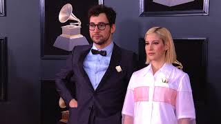Jack Antonoff On The Red Carpet | Fashion Cam | 60th GRAMMYs