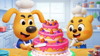 Secret Birthday Party | Happy Birthday | Sheriff Labrador's Family Moments | Kids Cartoon | BabyBus