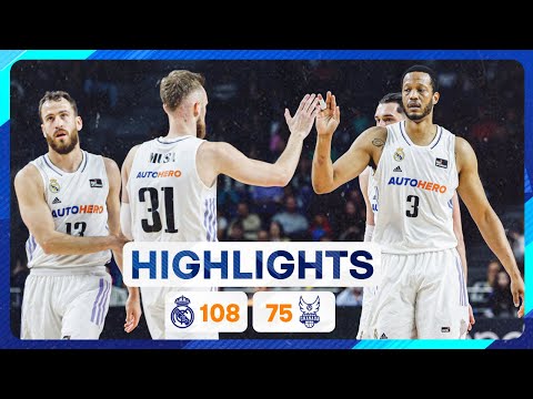Real Madrid 108-75 Coviran Granada | Liga Endesa