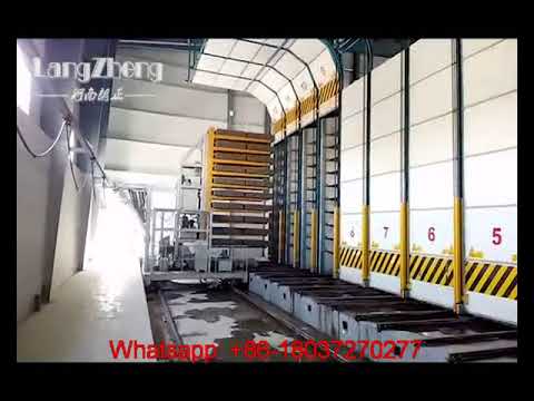 Automatic block moulding machine line in Nigeria-Henan Langzheng Machinery