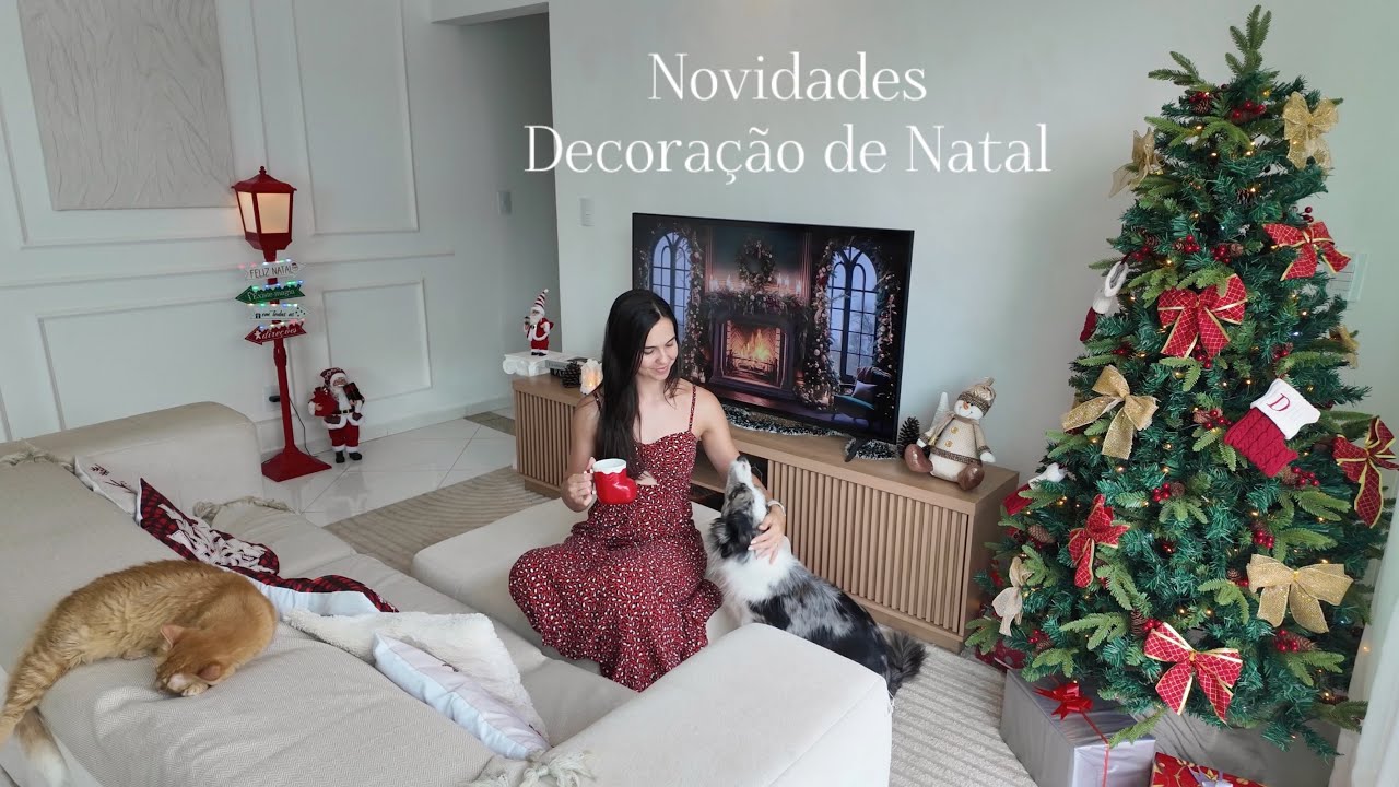 Novidades Decoração de Natal 🎄❤️  Compras de Decoração, poste natalino, vila natalina | NATAL 2024