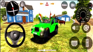 Realistic Indian Car Simulator: Green Thar SUV 3D Game | The Only Gaming 19