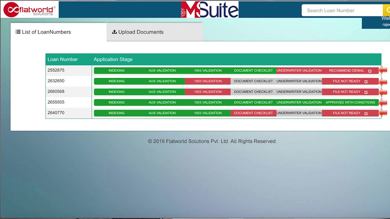 MSuite - Flatworld’s Mortgage Automation Tool Demo - Flatworld Solutions