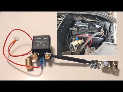 Remote Car Battery Disconnect Relay Switch - Anti Theft Safety UNBOXING & EASY INSTALL TUTORIAL