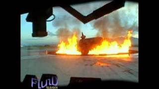 FluiD Television Show - Airport Firefighters - aircraft on fire.