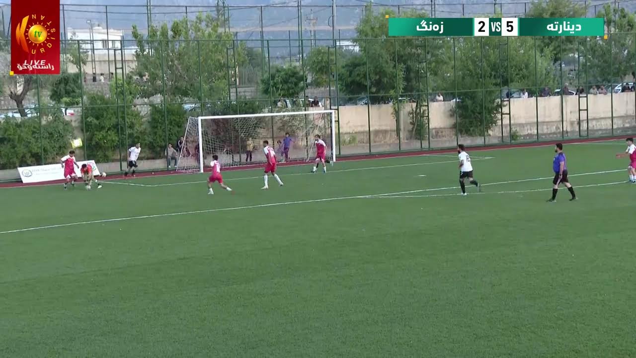 ڤیدیۆ | راستەوخۆ.. گێمی یەکەمی یاریی نێوان (دینارتە – زەنگ) لە خولی شەهیدانی سپیلک قۆناغی هەشت