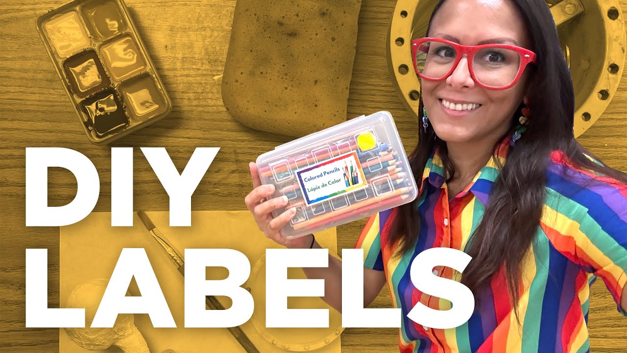 💸 Budget Labeling Systems for the Art Room (Ep. 1)