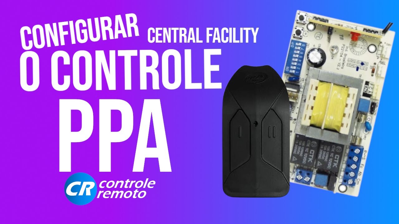 Watch Now COMO CONFIGURAR O CONTROLE REMOTO DE PORTÃO 433 | Em uma Central PPA Facility Universal COMO CONFIGURAR O CONTROLE REMOTO DE PORTÃO 433 | Em uma Central PPA Facility Universal
