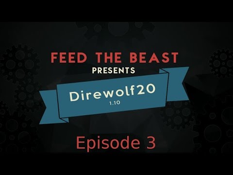 Modded Minecraft : FTB Direwolf20 : Ep 3 : Powered Up! (Immersive Engineering)