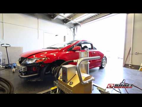 Kraftwerks Supercharged Civic R18 Dyno