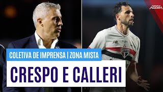 CRESPO E CALLERI FALAM APÓS DERROTA NO PAULISTÃO | SÃO PAULO 2X3 PORTUGUESA