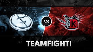 Teamfight by EG vs DK @ The Summit