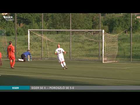 Labdarúgó megyei II. osztály: Eger SE II. – Poroszló SE 5-0 - 2018.05.09.