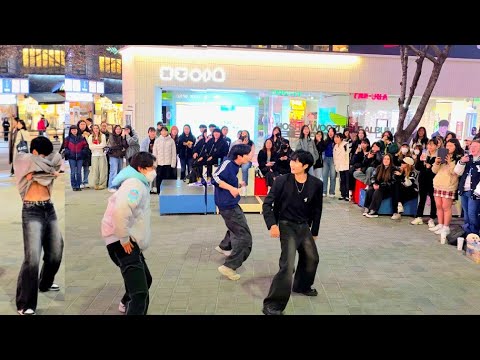 [STREET ARTIST] ONE OF. WITH AUDIENCE. INTERACTIVE SINCHON BUSKING. 250401.