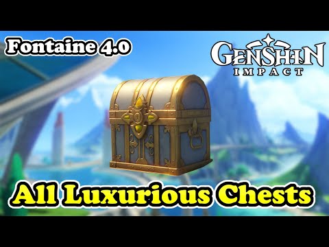 Fontaine All Luxurious Chests Puzzle Guide Genshin Impact 4.0