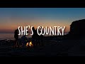 Jason Aldean - She's Country (Lyrics)