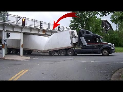 Total IDIOTS TRUCKS, CARS VS TRAINS  Dangerous Trains Crashing Compilation 2021