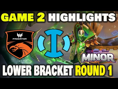 TNC PREDATOR VS IO Dota2 Game 2 SLI Minor Season 3 SEA Qualifier