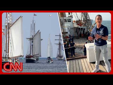 Largest-ever flotilla of world's tall ships will celebrate July 4th