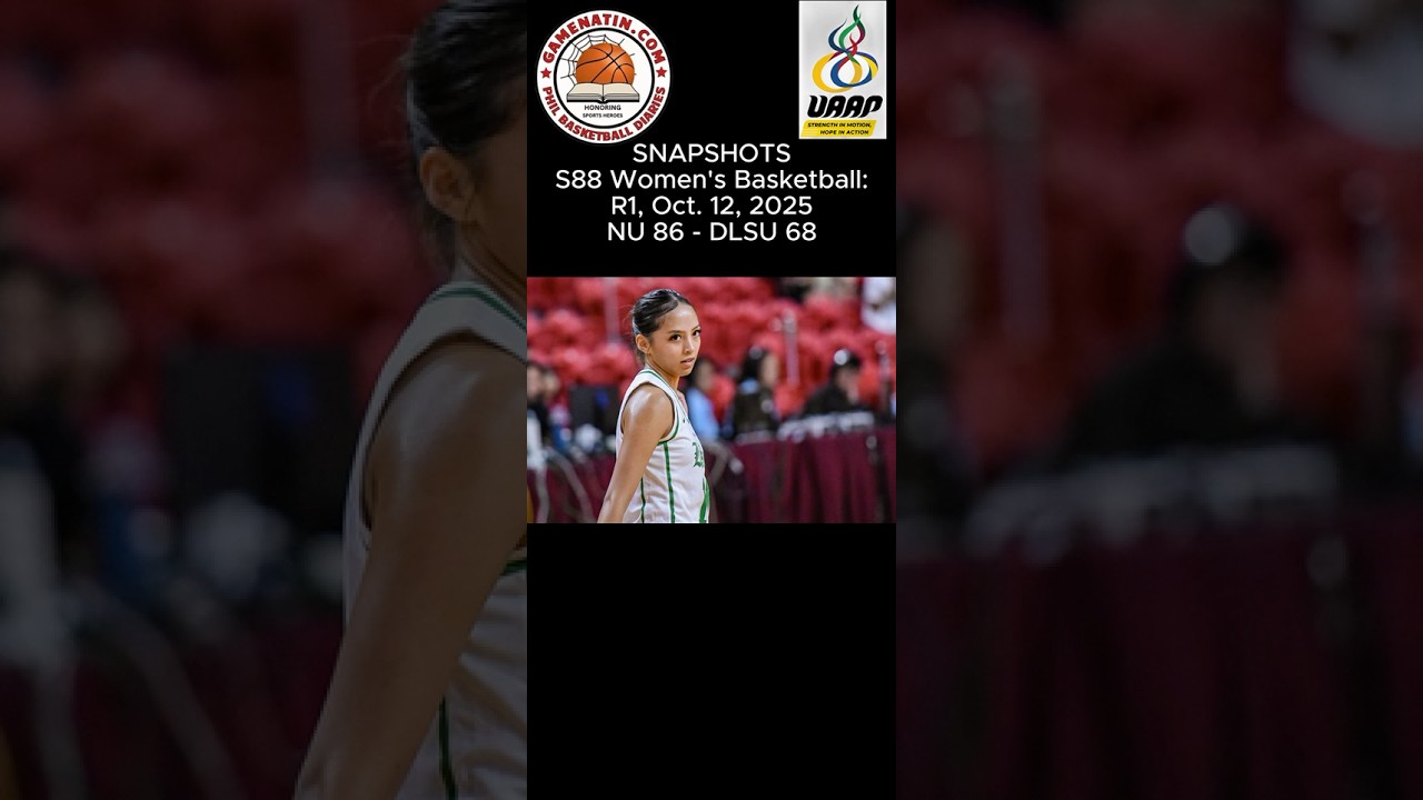 Snapshots: Women's Basketball - NU 86 - DLSU 68