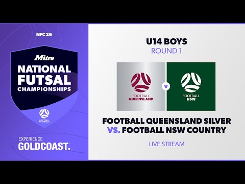 Queensland Silver vs. NSW Country | R1 U14 Boys | 2026 Mitre National Futsal Championships