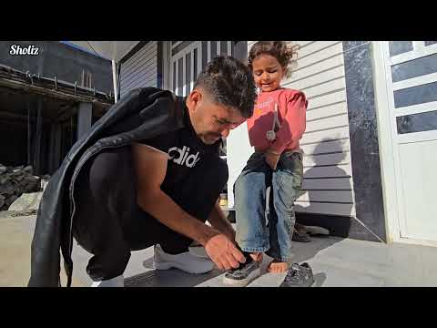 🎥 Sholiz Documentary 🌿 | Cleaning the Outside of the House with Hamid & Narges 🏡 | Real Nomadic Life