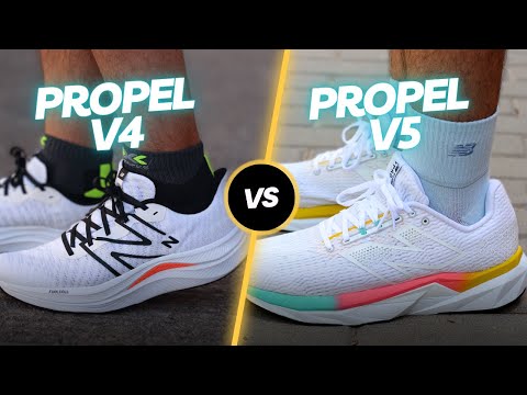 New Balance Propel v5 VS. Propel v4 comparativa: cambio radical y la mejor calidad/precio
